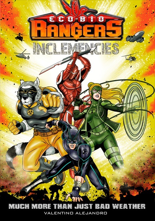 Tapa del libro Eco-Bio Rangers Inclemencias